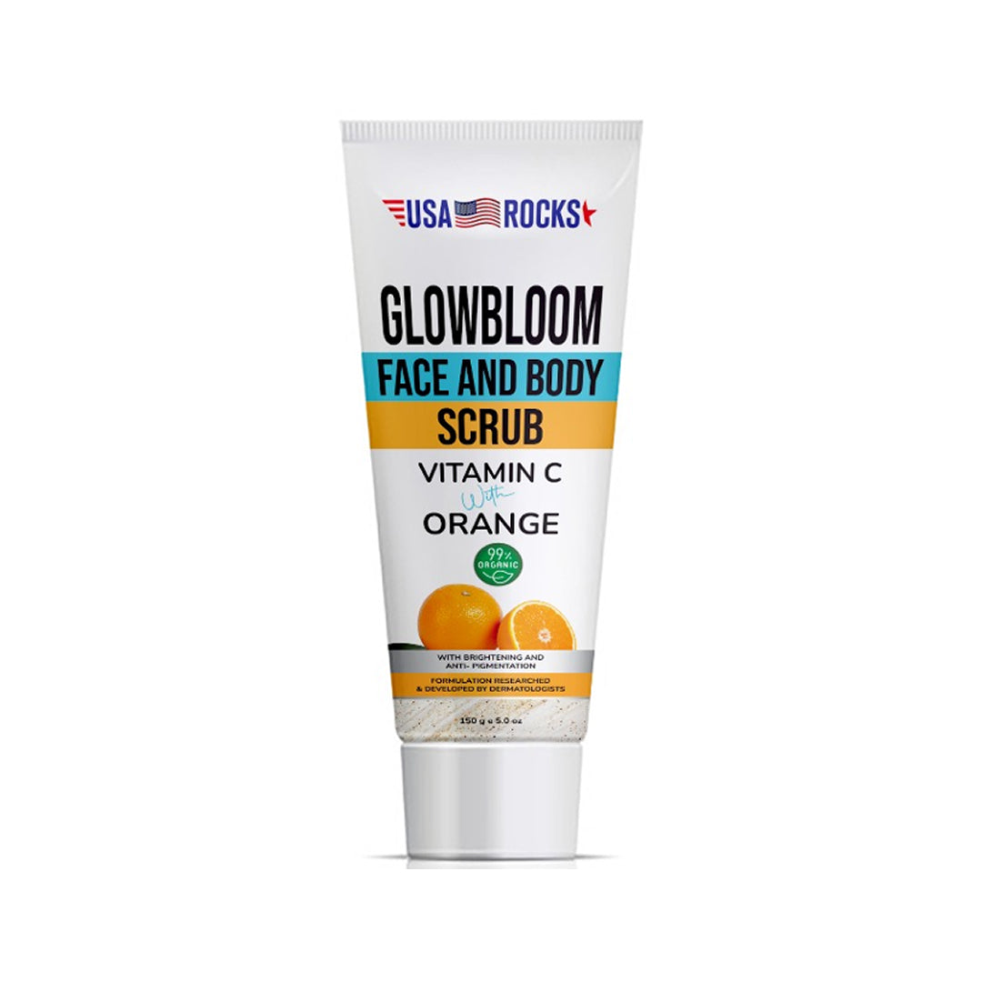 Face and Body Scrub- Vitamin C and Orange