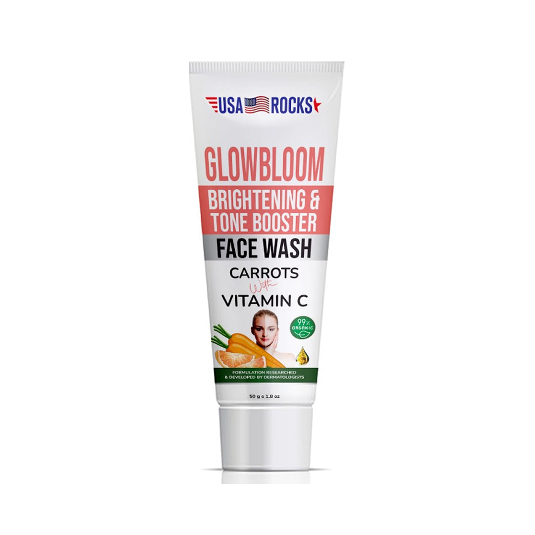 Face Wash Carrots with Vitamin C