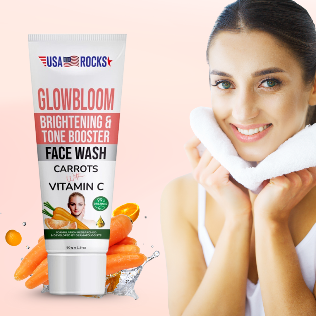Face Wash Carrots with Vitamin C