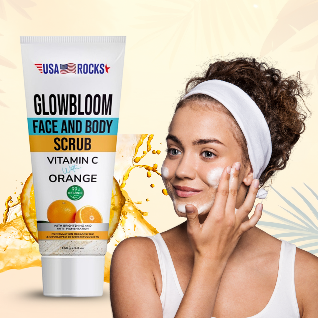 Face and Body Scrub- Vitamin C and Orange
