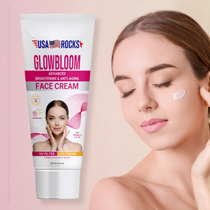 USA Rocks GlowBloom Advanced Brightening and Anti‑Aging SPF 50 Day Cream (60 ml)