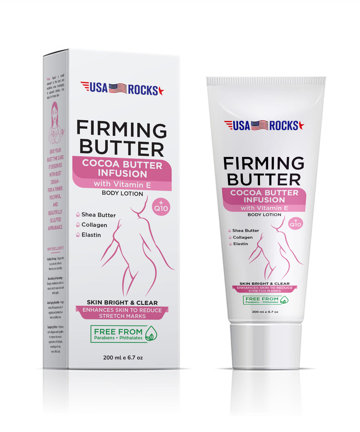 Forming Butter Firming Butter – Cocoa Butter & Vitamin E Body Lotion for Stretch Marks ...