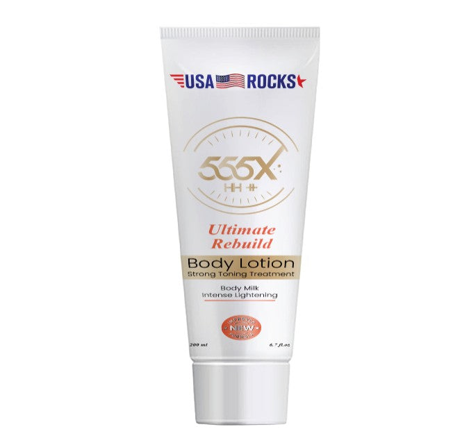 555X Ultimate Rebuild Body Lotion