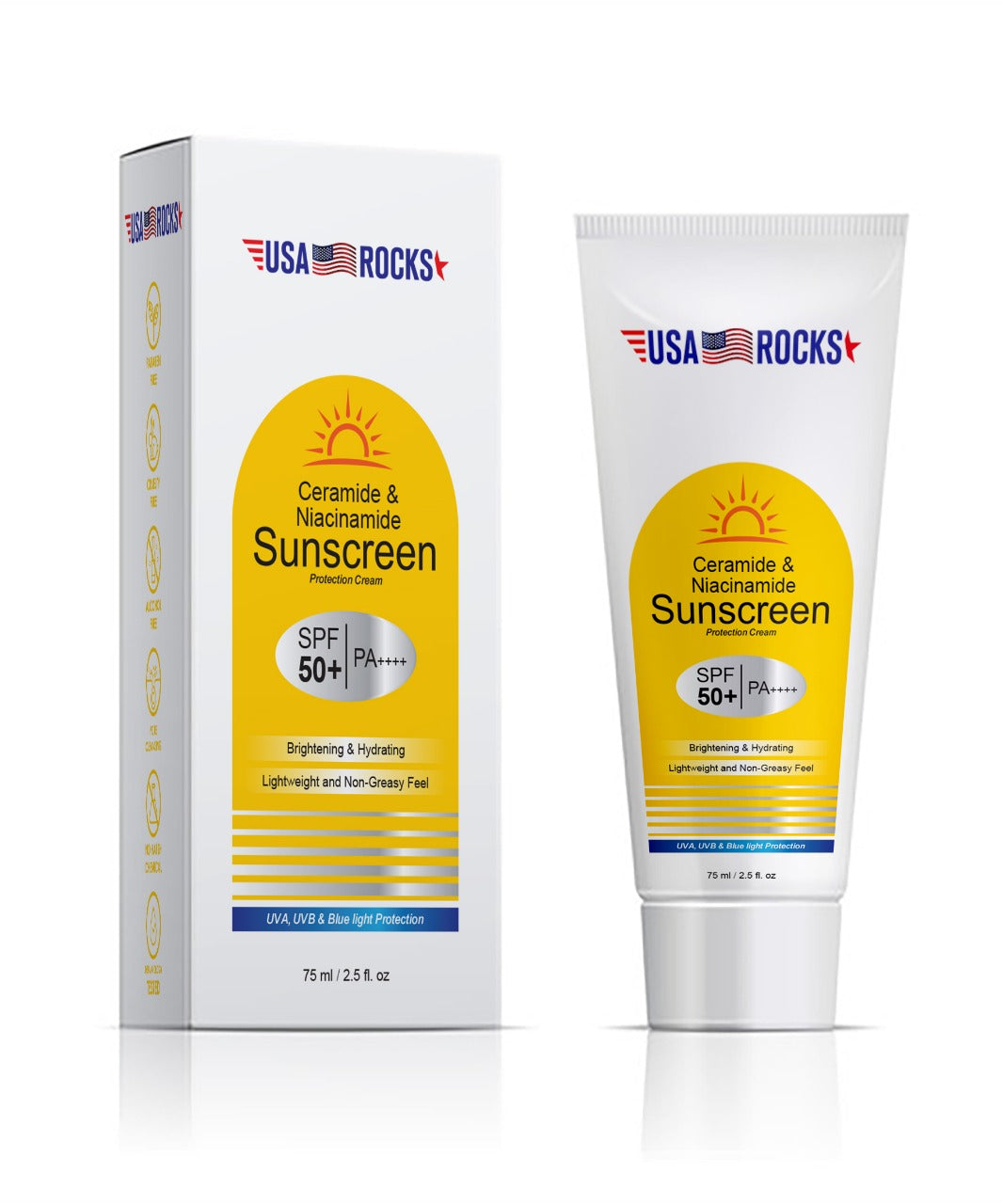 SPF 50 with Ceramide and Niacinamide (Vitamin B3)