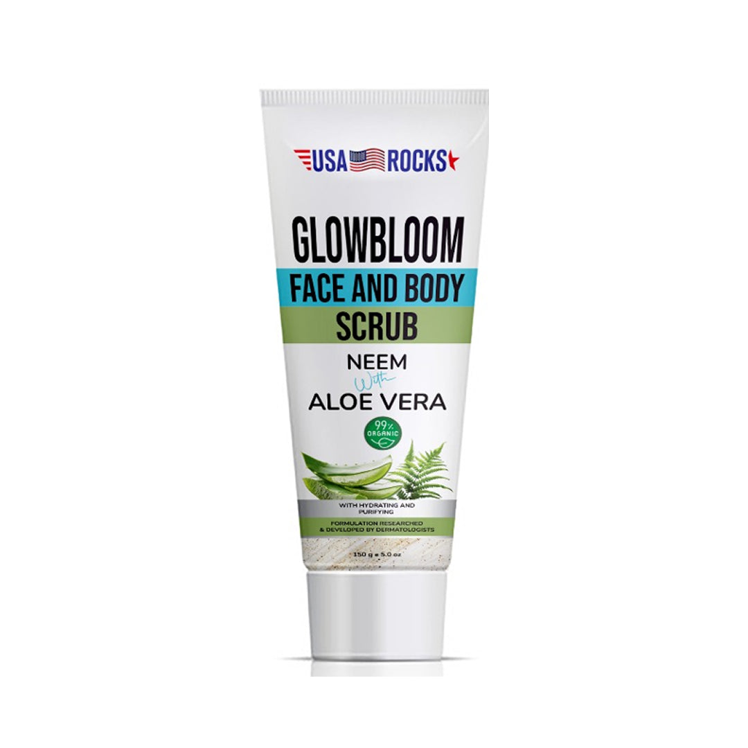 Face and Body Scrub- Neem and Aloe Vera