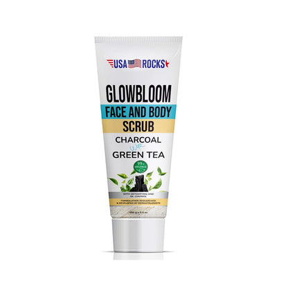 Face and Body Scrub- Charcoal and Green Tea