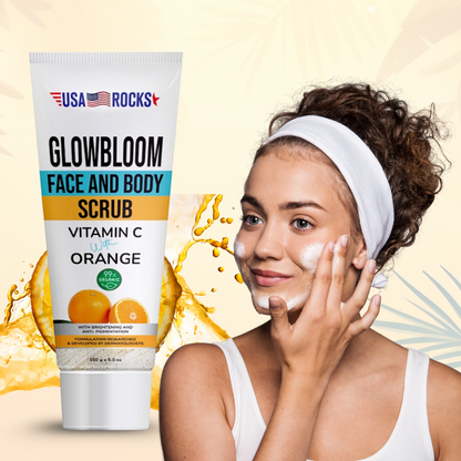 Face and Body Scrub- Vitamin C and Orange